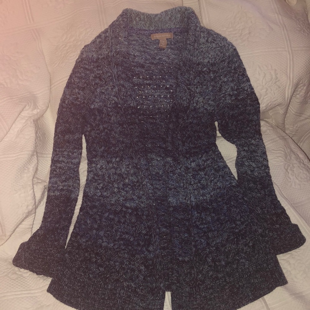 Blue Banana Republic cardigan